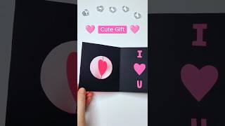 Cute Gift Idea 💖 Spinning Heart Card  How to Make Pop Up  Valentine’s Day Gift  DIY Paper Craft [upl. by Ott391]