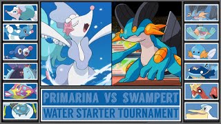 SWAMPERT vs PRIMARINA  Water Starter Pokémon Tournament Battle 3 [upl. by Johnette706]