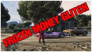 GTA5 NEW FROZEN MONEY GLITCH INFO AND LINK IN DESCRIPTION [upl. by Eixel]