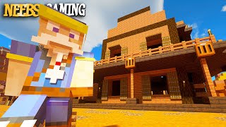 We Built a Western Town  Minecraft [upl. by Ahsiek]