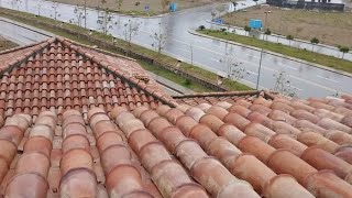 Terracotta Khaprail roof tiles house design in Pakistan [upl. by Lewak655]