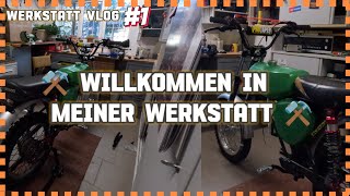 Werkstatt🛠 Vlog 📷  Simson 🛵  standgaspaul [upl. by Asena]