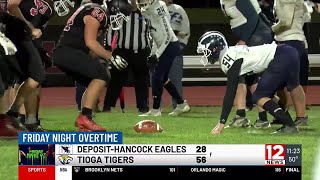 BainbridgeGuilford Bobcats vs Newark Valley Cardinals  Football [upl. by Anwahsar]