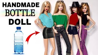 How To Make Barbie Doll At Home  Handmade Doll  DIY Barbie Doll  Dress  No Sew  No Hot Glue [upl. by Owena]