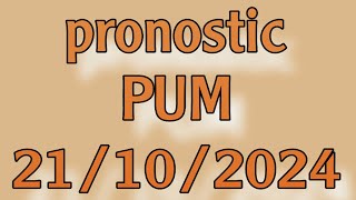 ✅ pronostic PMU  lundi 21 octobre 2024 ❣️🔥💥💥💥💥 [upl. by Seabrook]