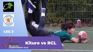 Kituro vs RCL Lightning  Belgian Championship 2425  Leg 2 [upl. by Chien]