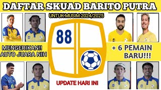 Daftar Skuad Barito Putra 2024  Daftar Pemain Barito Putra Terbaru 2024 [upl. by Enrico]