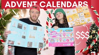 Unboxing 5 Unique Advent Calendars [upl. by Syman60]