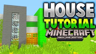 Minecraft 8x8 Modern House Tutorial Xbox 360 Ps3Xbox onePs4PE [upl. by Rugen596]