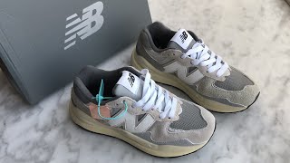 New Balance 5740 Grey Day M5740TA Review [upl. by Nalra]