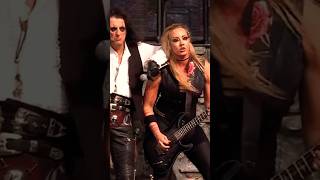 Stunning Nita Strauss guitar solo live 🎸🤩 Alice Cooper  Hey Stoopid  Graspop 2022 [upl. by Flatto]