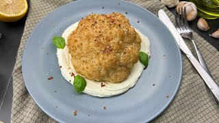 How to Make Roasted Cauliflower  Roasted Cauliflower Steaks Recipe  Cooks Corner [upl. by Bondon951]