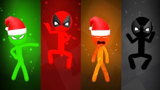 Stickman Party Minigames funny gameplay 2024 ios android [upl. by Innavoj614]