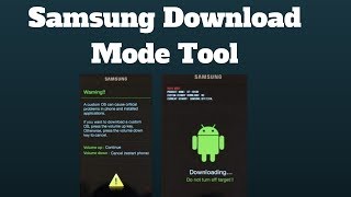 Samsung Download Mode Tool [upl. by Nwahsirhc]