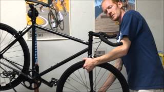 State Bicycle Co Fixed Gear Bike Assembly [upl. by Ailahs]