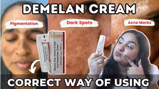 Can We Use Demelan Cream Everyday For Skin Brightening Pharmacy Brightening Cream Demelan [upl. by Avert145]