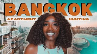 Bangkok Condo Hunting  rent prices budget amp luxury apartment tours under 700 [upl. by Ainosal146]