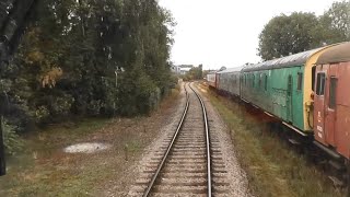 Class 73 Cab Ride  Wymondham Abbey to Dereham Part 2 of 2 [upl. by Aticnemrac470]