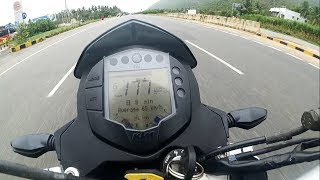 KTM Duke 390 TOPSPEED amp 0 to 100 Amazingly Fast [upl. by Mayrim]