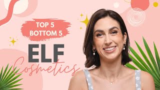 TOP 5 BOTTOM 5 Products from ELF Cosmetics  My Favorites amp Least Favorites from the Brand [upl. by Lina542]