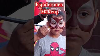 Maquillaje de ESPIDER MAN Para Halloween parati chorts fypシ゚viral [upl. by Kwok]