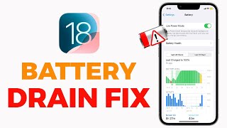 iOS 18  How to Fix iPhone Battery Draining Fast  Battery Drain Problem  Apple info [upl. by Karel]