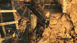 Dark Souls 2 How To Drain Poison Pool in MythThe Baneful Queen Boss Fight [upl. by Deaner]