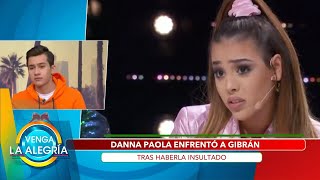 Danna Paola explotó contra Gibrán pero ¡él justificó sus palabras en Venga la Alegría [upl. by Ode821]