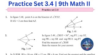 Problem Set 34  L3 Triangle  9th Math II Maharashtra board [upl. by Aleka]