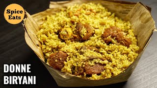 DONNE BIRYANI  MUTTON DONNE BIRYANI  DONNE BIRYANI RECIPE [upl. by Yecrad706]