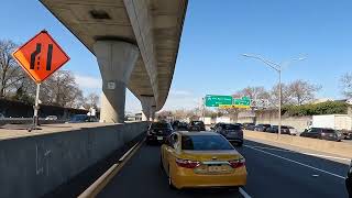 Driving from JFK Airport to Manhattan [upl. by Ruskin]