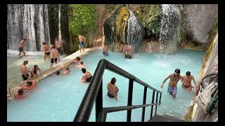 Full tour in Pozar Baths Λουτρά Πόζαρ Aridaia Baths  Greece [upl. by Cormick]