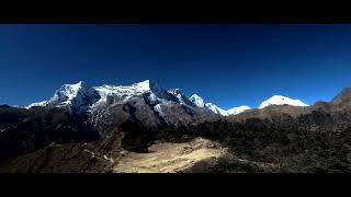 Landscape  Panorama around Namche Bazar Khunde Khumjung Everest Trekking Region Nepal 4K UHD [upl. by Nance]