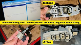 Honda Civic VTEC Sensor Issues Diagnosis amp Repair [upl. by Von]