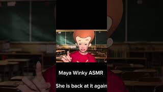 maya Winky ASMR is back at it again with more asmr [upl. by Norm]