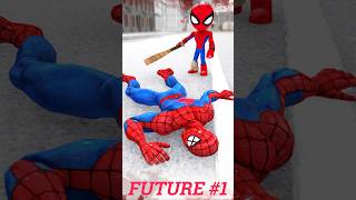 Spiderman looks to the future who is the impostor gta spiderman funny funnyvideo shorts [upl. by Anev]