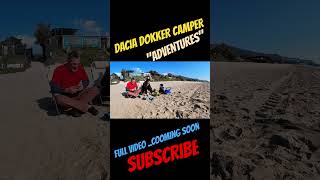 DACIA DOKKER CAMPER quotADVENTURESquotshorts carcamping campervan [upl. by Ahsin]