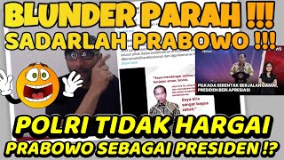 VIRAL ADMIN AKUN X DIV HUMAS POLRI BLUNDER PARAH  TIDAK HARGAI PRABOWO SEBAGAI PRESIDEN [upl. by Teiv]