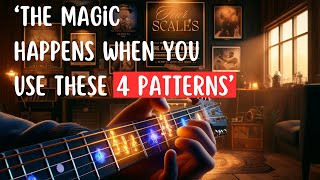 Four Simple Scales That Sound Amazing For Blues Plus The Blending Trick guitartutorial [upl. by Trotter]