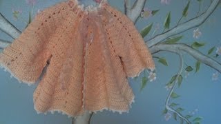 Crochet Ripple sweater  video threefinal [upl. by Ayra]