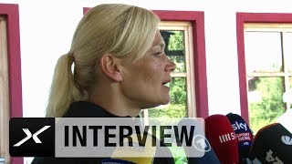 Bibiana Steinhaus quotEinzige mit blondem Pferdeschwanzquot  Bundesliga [upl. by Drallim]