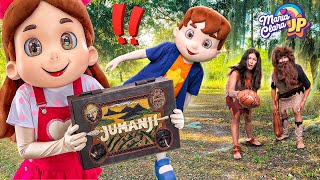 Bonecos Maria Clara e JP jogam Jumanji e embarcaram em uma grande aventura [upl. by Harland575]