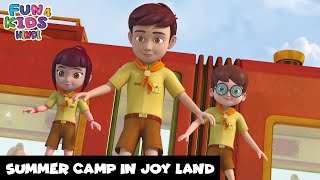 Summer Camp in Joy Land  रुद्र  Rudra  Super Action Cartoon  Full Episode 48  Fun4KidsHindi [upl. by Ecinreb]