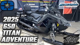 2025 POLARIS 650 TITAN ADVENTURE  MOST CAPABLE WIDETRACK WORK HORSE [upl. by Zachery]