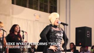 KEKE WYATT PERFORMS quotLIE UNDER YOUquot [upl. by Raycher133]