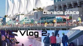 Canada Place  Vancouver  British Columbia  Flyover CanadaIceland vlog 2 [upl. by Kushner425]