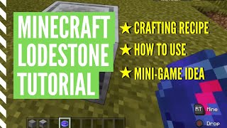 How To MAKE amp USE LODESTONE In Minecraft 116 Minecraft Lodestone Tutorial [upl. by Allimac]