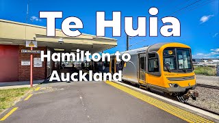 Hamilton to Auckland Train Journey  Te Huia  New Zealand [upl. by Draper2]