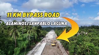 LATEST UPDATE ALAMINOSSANPABLO LAGUNA BYPASS ROAD NOV2024 [upl. by Irahcaz]