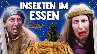 Die EU erlaubt Insekten im Essen🤮😳  Helga amp Marianne [upl. by Eetsud]